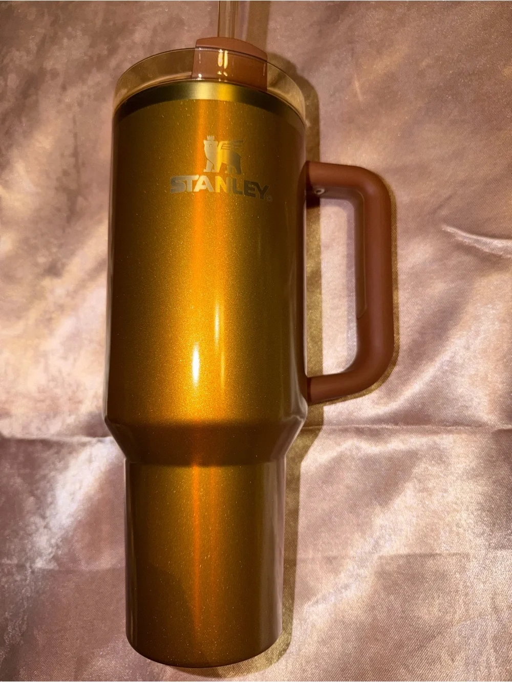 LIMITED EDITION!! The Quencher H2.0 FlowState™ Tumbler | 40 OZ - Copper Tinsel - Picture 2 of 4